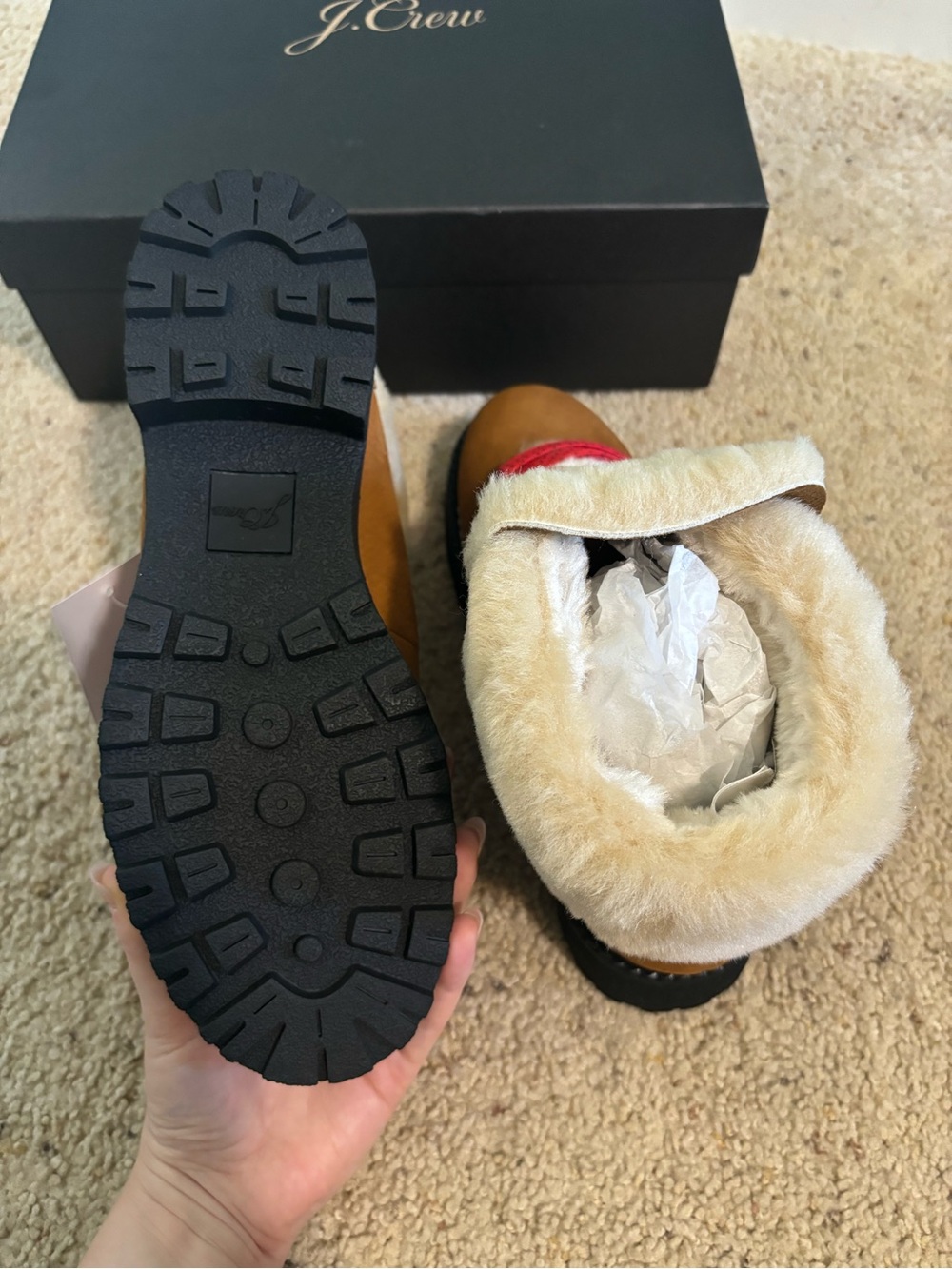 J. Crew Nordic Boot in Glazed Pecan - Picture 7 of 11